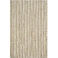 thumbnail image 1 of SAFAVIEH Natural Fiber Levi Braided Area Rug, Grey/Natural, 4' x 6', 1 of 13