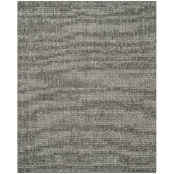SAFAVIEH Natural Fiber Levi Braided Area Rug, Light Grey, 8' x 10'