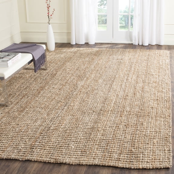 Safavieh Natural Fiber Levi Solid Area Rug, Natural, 8' x 8' Square