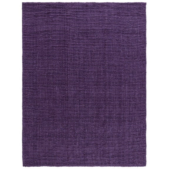 SAFAVIEH Natural Fiber Levi Braided Area Rug, Purple, 9' x 12'