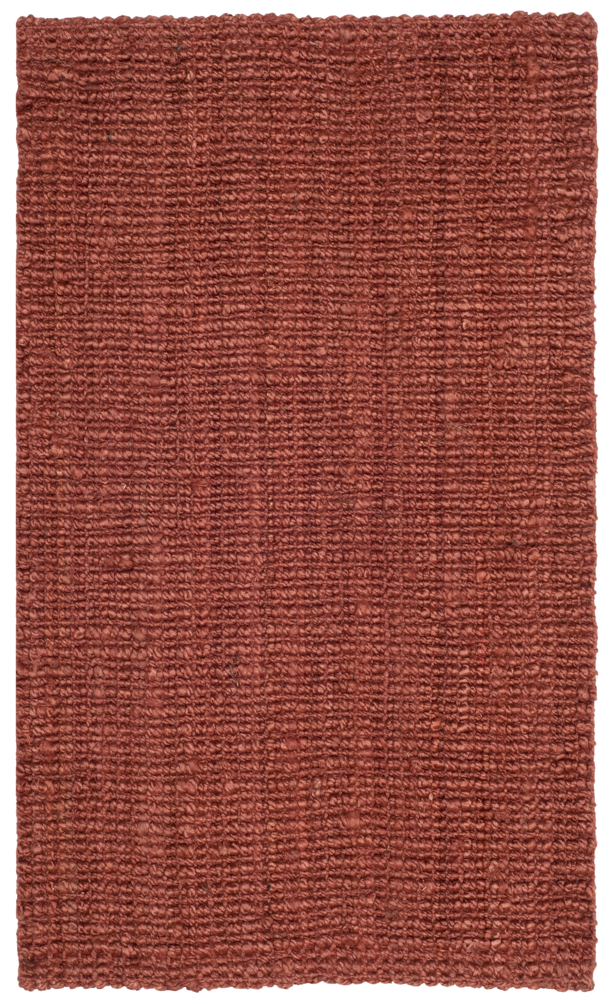 SAFAVIEH Natural Fiber Levi Braided Area Rug, Rust, 2'6