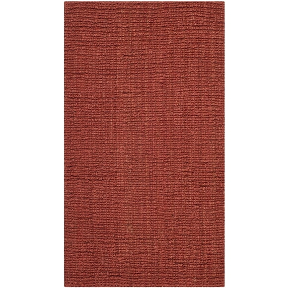 SAFAVIEH Natural Fiber Levi Braided Area Rug, Rust, 3' x 5'