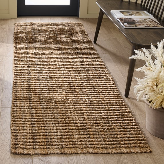 Safavieh Natural Fiber Levi Solid Runner Rug, Natural, 2'6" x 12'