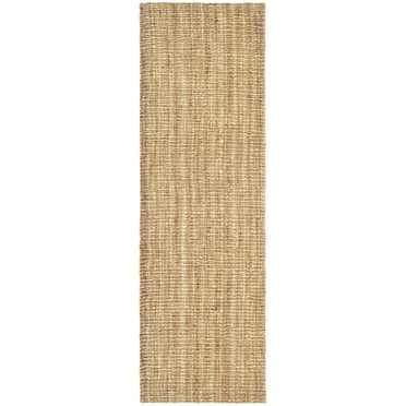 SAFAVIEH Natural Fiber Levi Braided Runner Rug, Natural, 2'6" x 22'