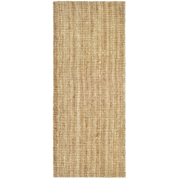 SAFAVIEH Natural Fiber Levi Braided Runner Rug, Natural, 2'6" x 6'