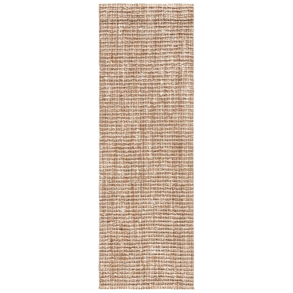SAFAVIEH Natural Fiber Levi Braided Runner Rug, Natural/Ivory, 2' x 10'