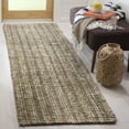 thumbnail image 1 of Safavieh Natural Fiber Levi Solid Runner Rug, Sage/Natural, 2'6" x 14', 1 of 11