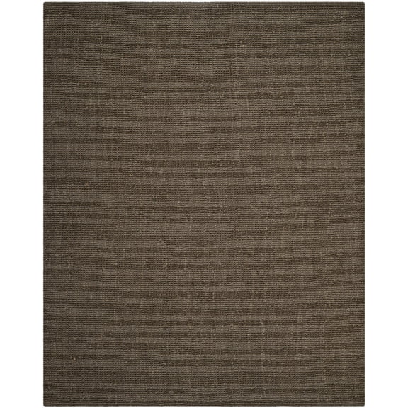SAFAVIEH Natural Fiber Levi Solid Area Rug, Brown, 10' x 14'
