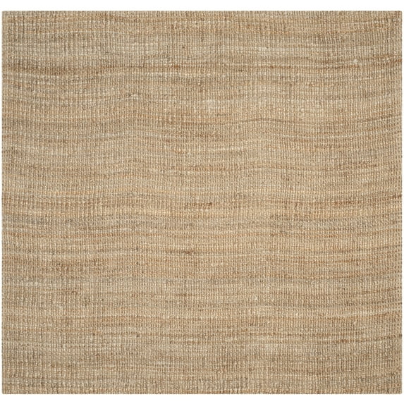 SAFAVIEH Natural Fiber Levi Solid Area Rug, Natural, 11' x 11' Square