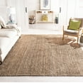 thumbnail image 1 of Safavieh Natural Fiber Levi Solid Area Rug, Natural/Gray, 10' x 10' Square, 1 of 12
