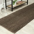 thumbnail image 1 of Safavieh Natural Fiber Levi Solid Runner Rug, Brown, 2'6" x 16', 1 of 10