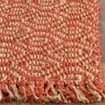 thumbnail image 1 of SAFAVIEH Natural Fiber Linden Geometric Jute Area Rug, Rust, 2'6" x 4', 1 of 11