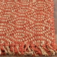 thumbnail image 1 of SAFAVIEH Natural Fiber Linden Geometric Jute Area Rug, Rust, 3' x 5', 1 of 11