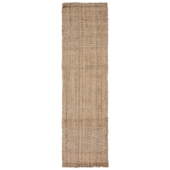SAFAVIEH Natural Fiber London Solid Runner Rug, Natural, 2'3" x 6'