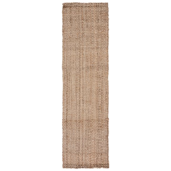 SAFAVIEH Natural Fiber London Solid Runner Rug, Natural, 2'3" x 8'