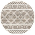 thumbnail image 1 of SAFAVIEH Natural Fiber Lucinda Geometric Area Rug, Natural/Ivory, 6' x 6' Round, 1 of 8
