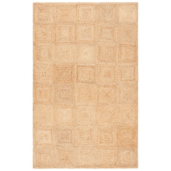SAFAVIEH Natural Fiber Lyall Geometric Area Rug, Natural, 10' x 14'