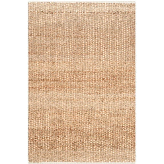 SAFAVIEH Natural Fiber Lyla Braided Jute Area Rug, Ivory/Natural, 4' x 6'