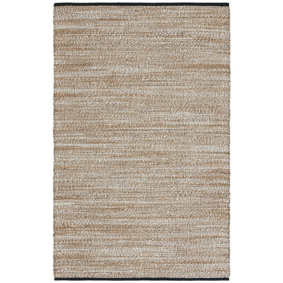 SAFAVIEH Natural Fiber Lynett Abstract Area Rug, Natural/Bleach, 6' x 9'