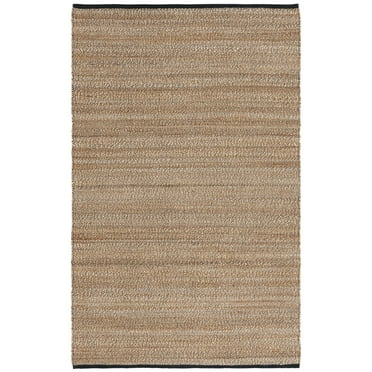 SAFAVIEH Natural Fiber Lynett Abstract Area Rug, Natural/Brown, 3' x 5'