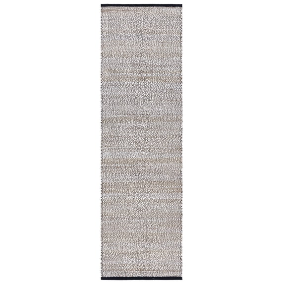 SAFAVIEH Natural Fiber Lynett Abstract Runner Rug, Beige, 2'3" x 8'