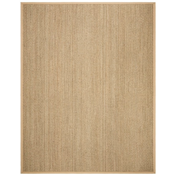 SAFAVIEH Natural Fiber Maisy Solid Area Rug, Natural/Beige, 10' x 14'