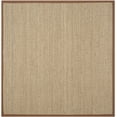 thumbnail image 1 of SAFAVIEH Natural Fiber Maisy Solid Area Rug, Natural/Brown, 8' x 8' Square, 1 of 9