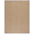 thumbnail image 1 of SAFAVIEH Natural Fiber Maisy Solid Area Rug, Natural/Grey, 10' x 14', 1 of 6