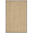 thumbnail image 1 of SAFAVIEH Natural Fiber Maisy Solid Area Rug, Natural/Grey, 2'6" x 4', 1 of 12