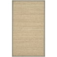 thumbnail image 1 of SAFAVIEH Natural Fiber Maisy Solid Area Rug, Natural/Grey, 3' x 5', 1 of 11