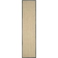 thumbnail image 1 of SAFAVIEH Natural Fiber Maisy Solid Runner Rug, Natural/Black, 2'6" x 18', 1 of 12
