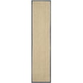 thumbnail image 1 of SAFAVIEH Natural Fiber Maisy Solid Runner Rug, Natural/Navy Blue, 2'6" x 12', 1 of 11
