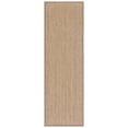 thumbnail image 1 of SAFAVIEH Natural Fiber Maisy Solid Runner Rug, Natural/Grey, 2'6" x 8', 1 of 11