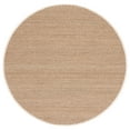 thumbnail image 1 of SAFAVIEH Natural Fiber Maisy Solid Area Rug, Natural/Ivory, 8' x 8' Round, 1 of 10