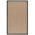 thumbnail image 1 of SAFAVIEH Natural Fiber Maksim Border Area Rug, Natural/Black, 2' x 3', 1 of 10
