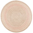 thumbnail image 1 of SAFAVIEH Natural Fiber Malandra Geometric Area Rug, Pink, 7' x 7' Round, 1 of 7