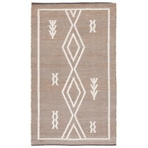 SAFAVIEH Natural Fiber Marissa Geometric Area Rug, Natural/Ivory, 8' x 10'