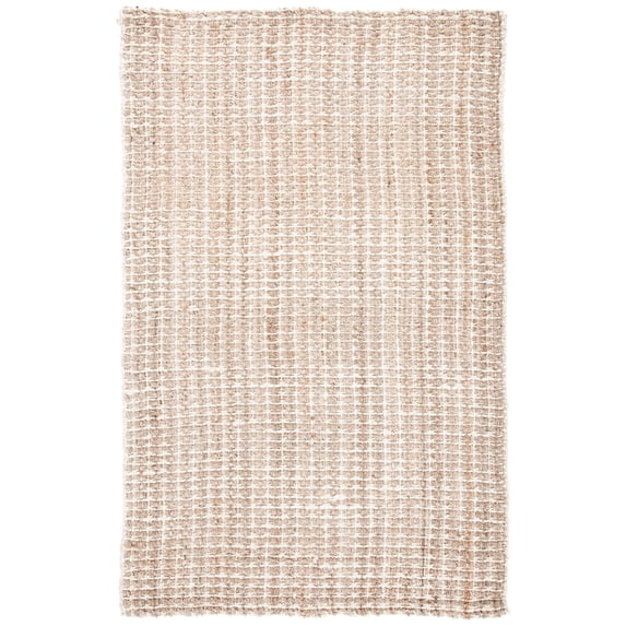 SAFAVIEH Natural Fiber Martha Solid Area Rug, Natural, 6' x 9'