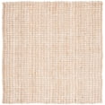 thumbnail image 1 of SAFAVIEH Natural Fiber Melva Solid Area Rug, Natural, 7' x 7' Square, 1 of 7
