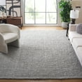 thumbnail image 1 of SAFAVIEH Natural Fiber Milica Solid Area Rug, Gray, 7' x 7' Square - Scandinavian Design, Grey, Jute, Hand Woven Pattern, Ideal for Entryway, Kitchen, Living Room, Office, 1 of 10