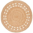 thumbnail image 1 of SAFAVIEH Natural Fiber Morgan Solid Area Rug, Natural, 10' x 10' Round, 1 of 7