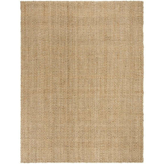 SAFAVIEH Natural Fiber Morley Braided Jute Area Rug, Natural, 6' x 6' Square