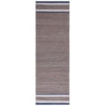 thumbnail image 1 of SAFAVIEH Natural Fiber Becky Solid Runner Rug, Natural/Navy, 2'6" x 8', 1 of 11