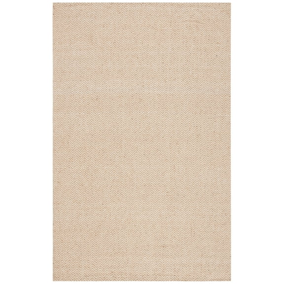 SAFAVIEH Natural Fiber Trena Solid Area Rug, Beige, 3' x 5'