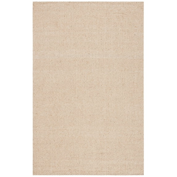 SAFAVIEH Natural Fiber Trena Solid Area Rug, Beige, 3' x 5'