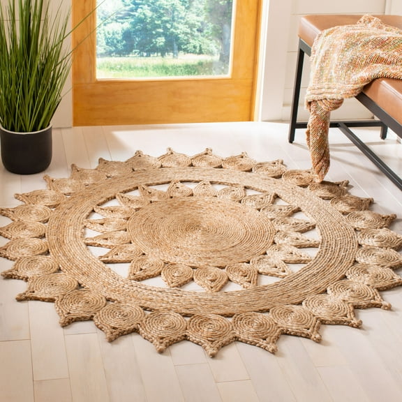 SAFAVIEH Natural Fiber NFB246A Handwoven Natural Rug
