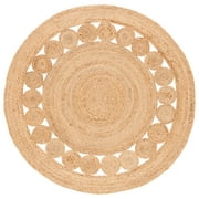 SAFAVIEH Natural Fiber NFB306A Handwoven Natural Rug