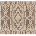 thumbnail image 1 of SAFAVIEH Natural Fiber Natalie Geometric Area Rug, Natural/Black, 6' x 6' Square, 1 of 11