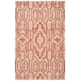 thumbnail image 1 of SAFAVIEH Natural Fiber Natalie Geometric Area Rug, Natural/Red, 4' x 6', 1 of 11