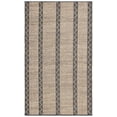 thumbnail image 1 of SAFAVIEH Natural Fiber Nanette Striped Area Rug, Natural/Gray, 3' x 5', 1 of 8